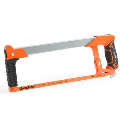GreatNeck 74006 | Heavy-Duty High-Tension Hacksaw