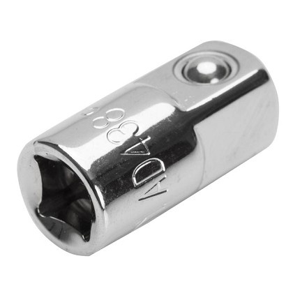 GreatNeck AD438 | 1/4 Drive 1/4 Inch Female x 3/8 Inch Male Adapter