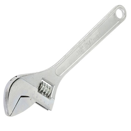 GreatNeck AW15B | Adjustable Wrench, 15 Inch