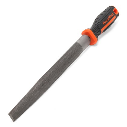 GreatNeck HHR10C | Half Round File, 10 Inch