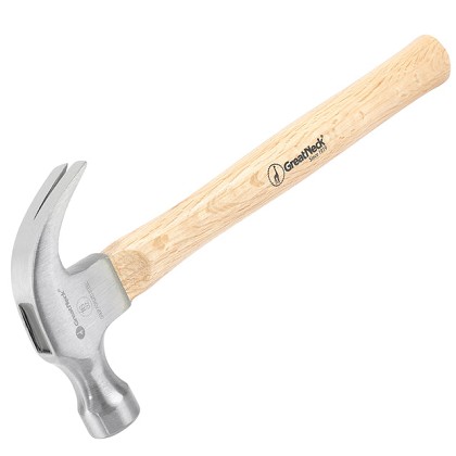 GreatNeck M16C | Curved Claw Hammer, 16 Oz.
