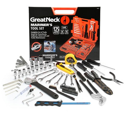 GreatNeck MS125 | 125 Pc Mariner's Tool Set
