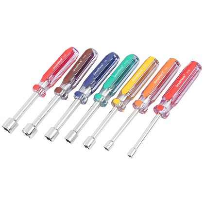 GreatNeck ND72 | Professional Nut Driver Set, 7 Piece SAE