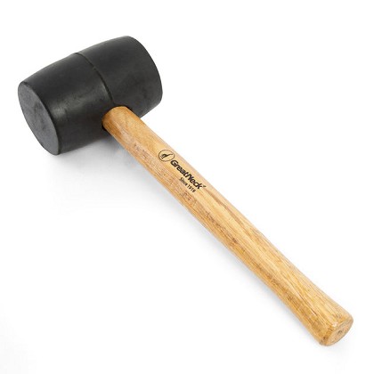 GreatNeck RM16 | Rubber Mallet, 16 Oz.