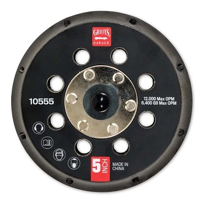 Griot's Garage 23096 | 5 Inch Backing Plate For G9 - 10555