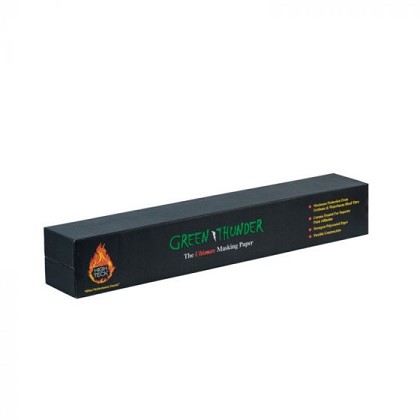High Teck MP470GT-12 | Green Thunder MP470GT-12 Masking Paper, 12 in W x 700 ft L, Polycoated Paper, 30 lb Basis