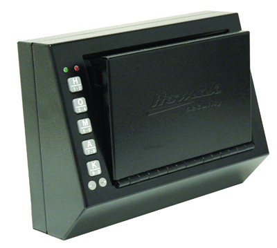 Homak HS10036683 | Electronic Access Pistol Box, 10 x 3.5 x 7.5 Inch