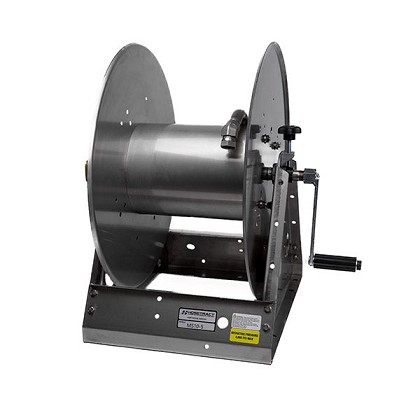 Hosetract MS 10-5 | Stainless Steel Hose Reel, Manual, 4000 PSI, 1/2