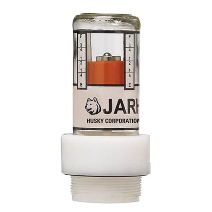Husky 007692 | Replacement Jar with Fractional Indicator Silkscreen for Jarhead Tank Gauges