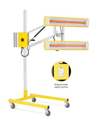 Infratech 17-1240 | SR-4000 Iridium Short Wave 4,000 Watt Infrared Curing System
