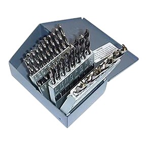 KnKut 26KK7 | Knkut 26 Piece Short Stubby Length Drill Bit Set Letters A-Z