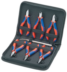 Knipex 2016 | 7 Piece Electronics Pliers Set