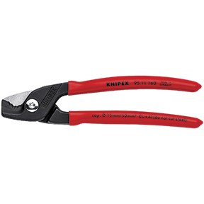 Knipex 9511160 | Cable Shears W/Stepcut Edges