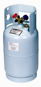Mahle 360 80301 00 | Cylinder, DOT, 30 lb, R134a, without Overfill Protection
