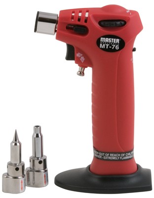 Master Appliance MT-76 | Trigger Torch with Table-Top Stand,Solderit