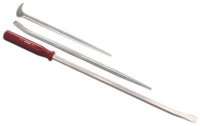 Mayhew Steel Products 69152-TR | Pry Bar Plated 3 Pc Set