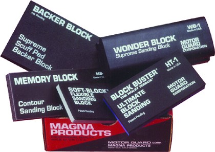 Motor Guard Corp AP-1 | Sanding Block Assortment of 5 Blocks