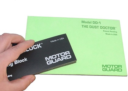 Motor Guard Corp DD-2 | Dust Doctor Sanding Block Cleaner Pack of 2