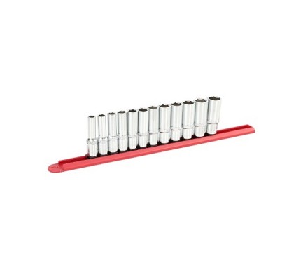 OEM Tools 22955 | 12 Piece 3/8 Inch Drive Deep Socket Set (Metric)