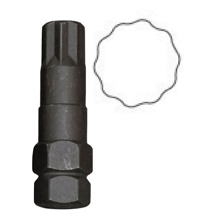 OEM Tools 24447MPK3 | 1/2 In 10 PL 10 Point Star 3 Pack