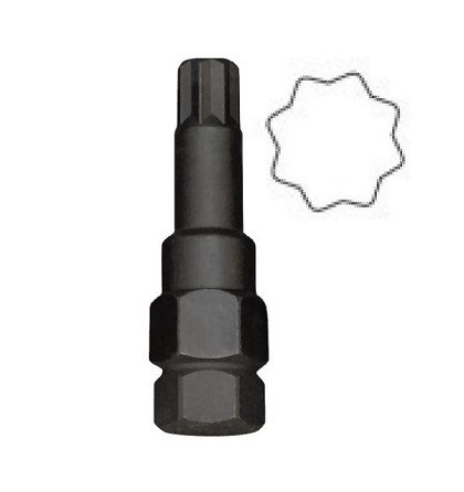 OEM Tools 24447OPK3 | 7/16 In 8PL 8 Point Star 3 Pack