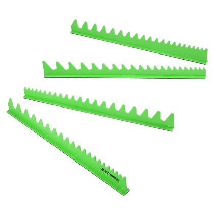 OEM Tools 22217 | 40 Wrench Magnetic Organizing Rails-Green
