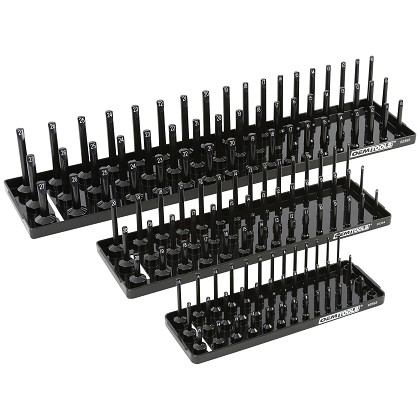 OEM Tools 22338 | 3 Piece 3 Post Socket Tray Set - Metric