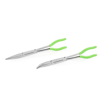 OEM Tools 22632 | 13 Inch 2 Piece X-Type Long Nose Pliers Set
