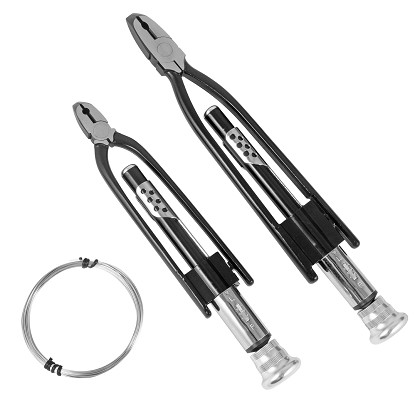 OEM Tools 22663 | 6 and 9 Inch Reversible Wire Twister Pliers with Wire