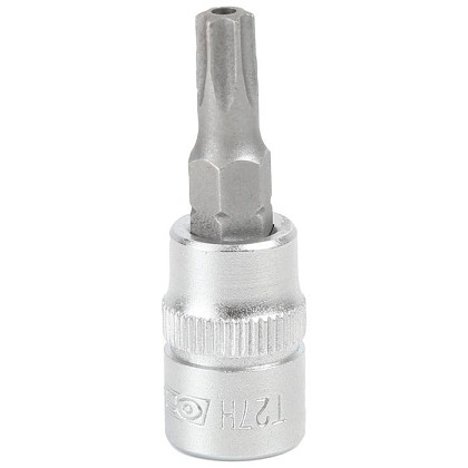 OEM Tools 22722 | 1/4 Drive Tamper Proof Star Bit Socket, T27