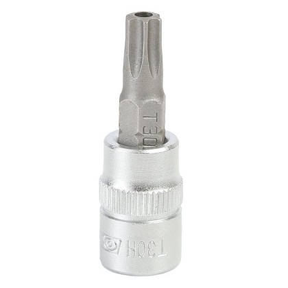 OEM Tools 22723 | 1/4 Drive Tamper Proof Star Bit Socket, T30