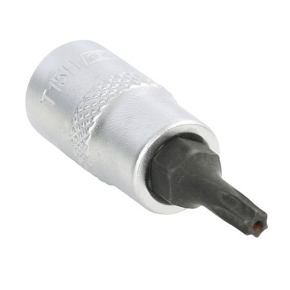 OEM Tools 22782 | 1/4 Inch Drive Tamper Proof Star Socket Bit, T15