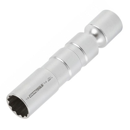 OEM Tools 22814 | BMW 3/8 Drive 14 mm x 12 Point Spark Plug Socket