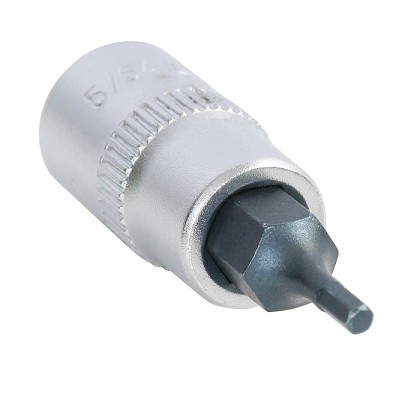 OEM Tools 22852 | 1/4 Inch Drive Hex Bit Socket, 5/64 Inch