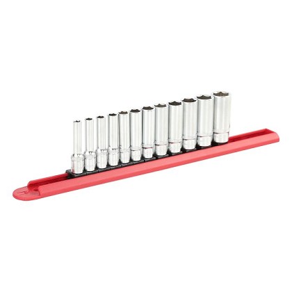 OEM Tools 22951 | 1/4 Inch Drive Deep Socket 12 Piece Set, Metric