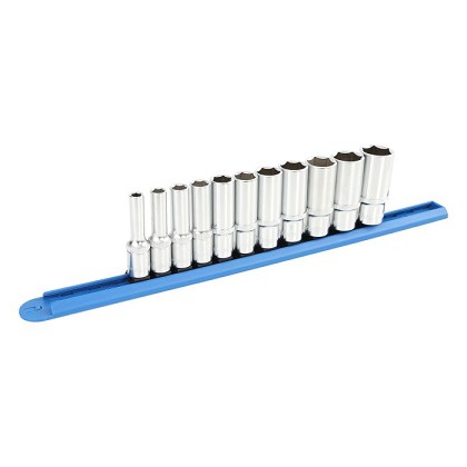 OEM Tools 22957 | 3/8 Inch Drive Deep Socket 11 Piece Set, SAE