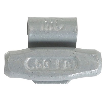 OEM Tools 23219 | 0.50 Oz. MC Style Steel Wheel Weight - 1 Box of 25
