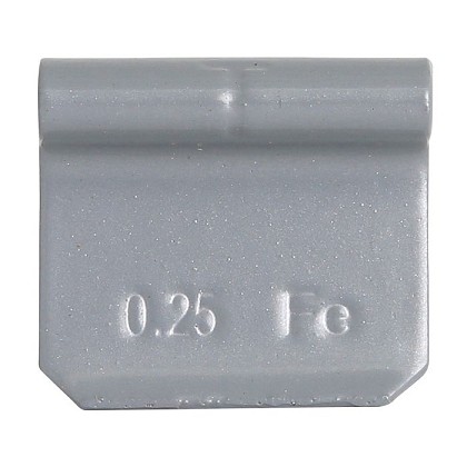 OEM Tools 23238 | 0.25 Oz. T Style Steel Wheel Weight - 1 Box of 25