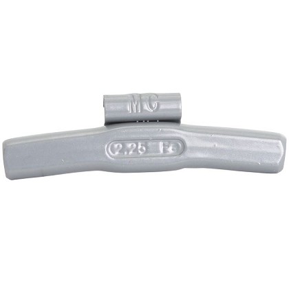 OEM Tools 23257 | 2.25 Oz. MC Style Steel Wheel Weight - 1 Box of 25