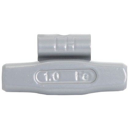 OEM Tools 23285 | 1.00 Oz. LH Style Steel Wheel Weight - 1 Box of 25