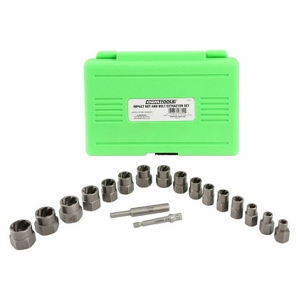 OEM Tools 23700 | 18 Piece Impact Nut and Bolt Extractor Set