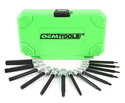 OEM Tools 23905 | 13-Piece Magnetic Star Bit Storage Case