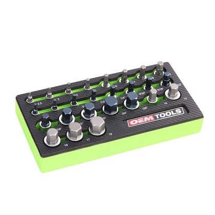 OEM Tools 23990 | 26-Piece Master Hex Bit Set