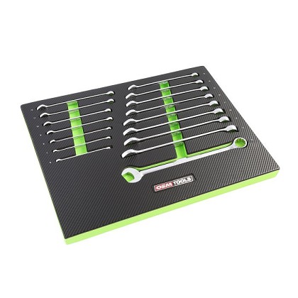 OEM Tools 23994 | 16 Piece Combo Wrench Set, Metric