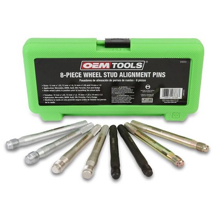 OEM Tools 24233 | 8 Piece Wheel Stud Alignment Guide Kit
