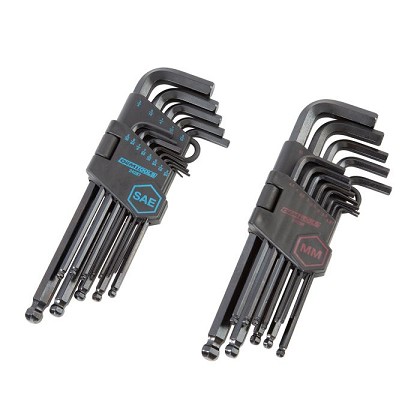 OEM Tools 24248 | 26 Piece SAE and Metric Hex Key Set