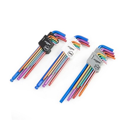OEM Tools 24299 | 27 Piece Star and Hex Key Set, Metric and SAE