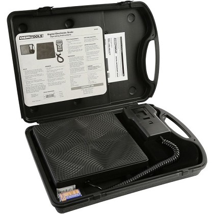 OEM Tools 24560 | Digital Refrigerant Scale, 240 Lb. Capacity