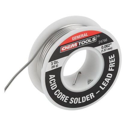 OEM Tools 24766 | Acid Core Lead Free Soldering Wire