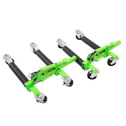 OEM Tools 24793 | 1,500 Lb. Mechanical Vehicle Positioning Dolly Set